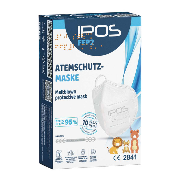 IPOS FFP2 Atemschutzmasken für Kinder